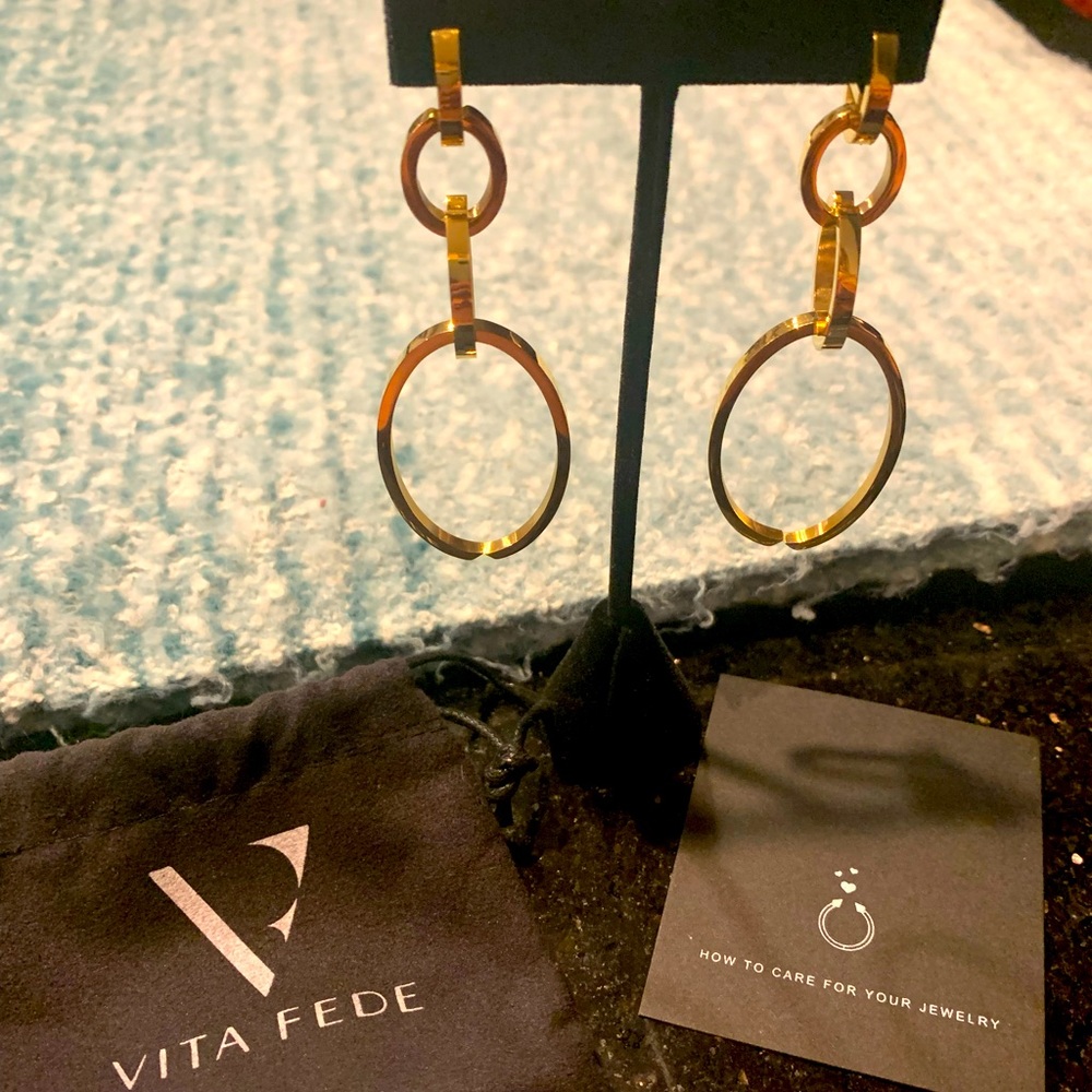 Vita Fede Cassio Crystal Earrings